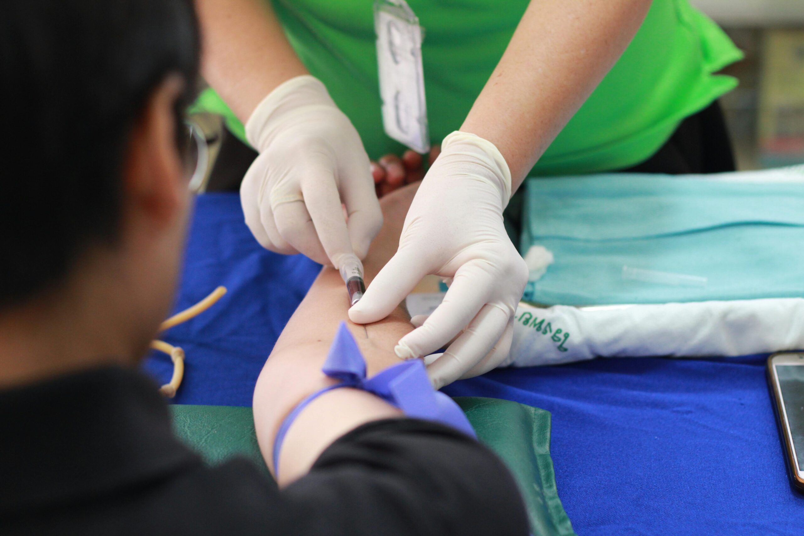 proper steps before for blood donation