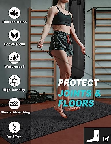 1/3 Inch Extra Thick Yoga Mat Double-Sided